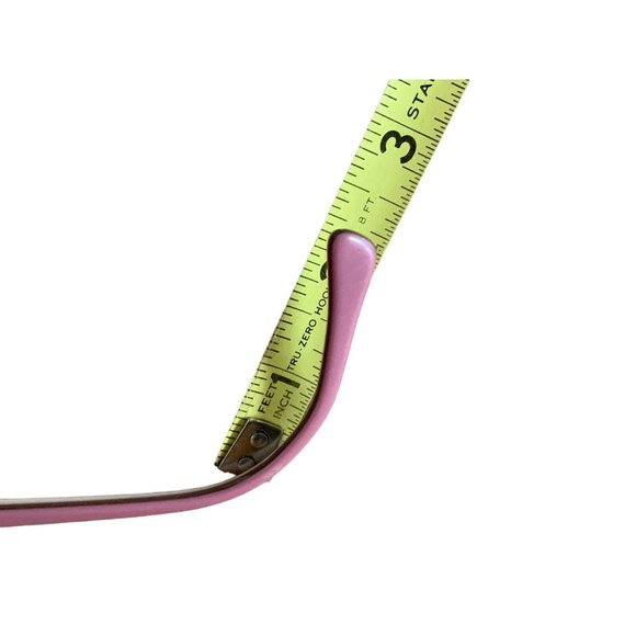 Ray-Ban RB1550 3656 Kids Eyeglasses Frames Pink Rectangular Cat Eye 48-15-130 - Picture 10 of 11